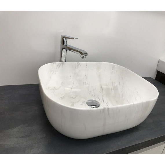 Раковина-чаша CeramaLux MNC 50 см K397D9, под камень фото 4