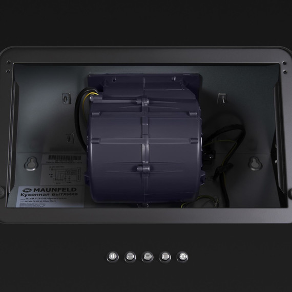 Вытяжка Maunfeld Wind Push 60 Glass Black (чёрное стекло) фото 14