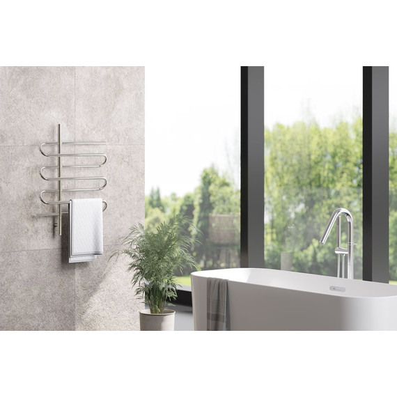 Полотенцесушитель электрический Сунержа Эпатаж 3.0 П7 800x600 мм 00-5850-8060 L фото 3