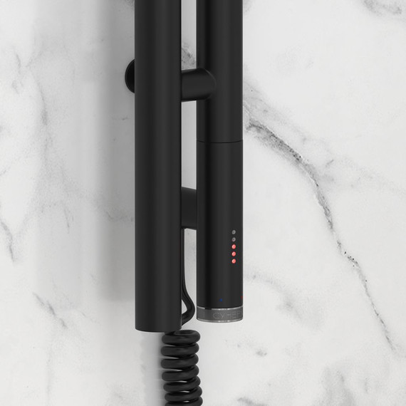 Полотенцесушитель электрический Сунержа Нюанс 3.0 П2 1200x85 мм 31-5843-1253 R, чёрный матовый - 3 Полотенцесушитель электрический Сунержа Нюанс 3.0 П2 1200x85 мм 31-5843-1253 R, чёрный матовый фото 3