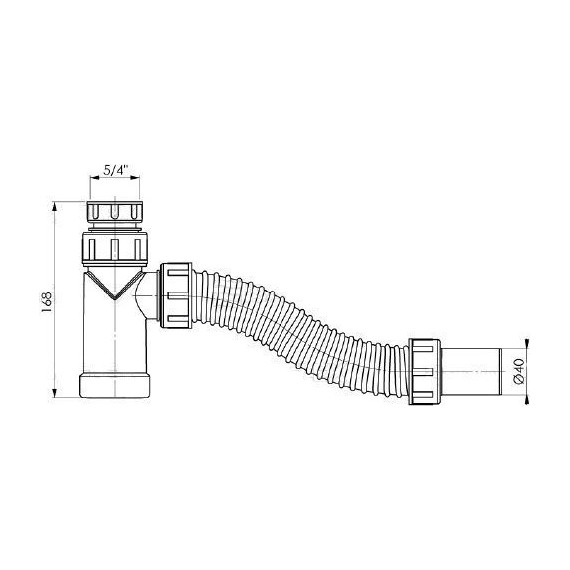 Сифон для умывальника Pestan Bettoserb 125311 фото 2