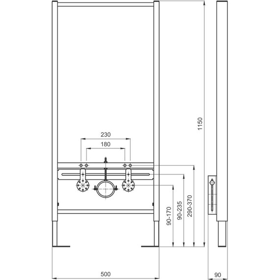 Инсталляция для биде Aquatek Standart INSB-0000001 - 3 Инсталляция для биде Aquatek Standart INSB-0000001 фото 3