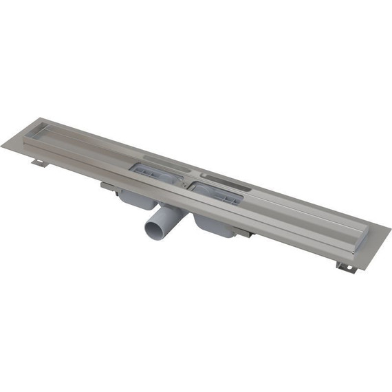 Трап AlcaPlast 145 см APZ101-1450, нержавеющая сталь, Цвет производителя: хром, Размер трапа: 1450 фото 
