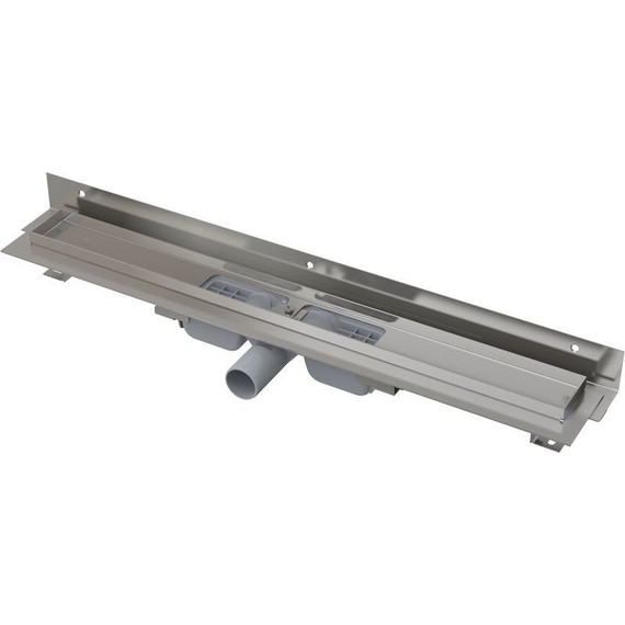 Трап AlcaPlast 85 см APZ104-850, нержавеющая сталь, Цвет производителя: хром, Размер трапа: 850 фото 
