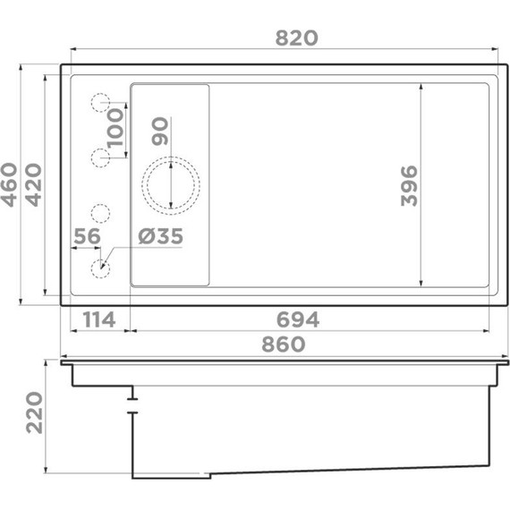 Кухонная мойка Omoikiri Kinaru 86-U/I CN 4993028, azur blue, Цвет производителя: azur blue - 2 Кухонная мойка Omoikiri Kinaru 86-U/I CN 4993028, azur blue, Цвет производителя: azur blue фото 2