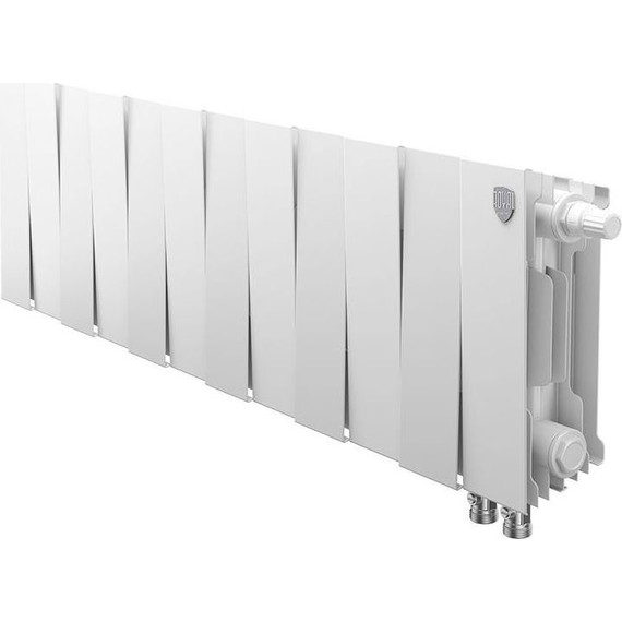 Радиатор Royal Thermo Piano Forte 200 VDR Bianco Traffico 960х280 мм (12 секций) фото 