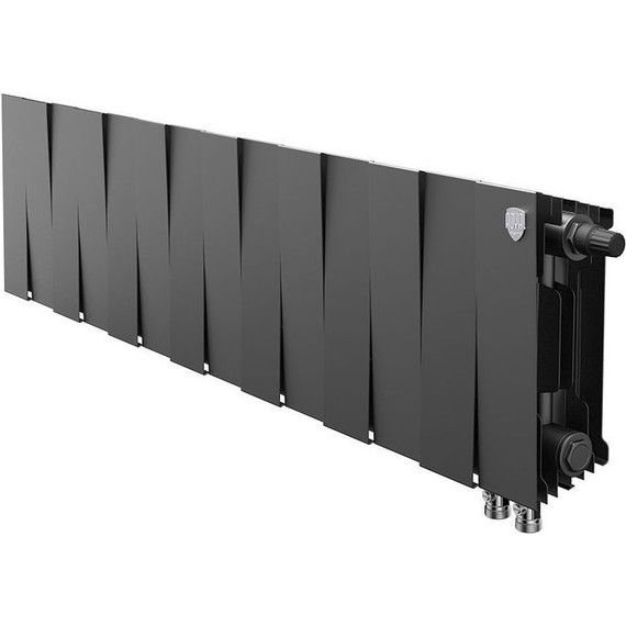 Радиатор Royal Thermo Piano Forte 200 VDR Noir Sable 1120х280 мм (14 секций) фото 