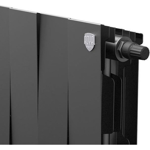Радиатор Royal Thermo Piano Forte 200 VDR Noir Sable 1440х280 мм (18 секций) фото 3