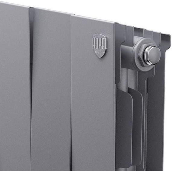 Радиатор Royal Thermo Piano Forte 200 Silver Satin 1440х280 мм (18 секций) - 3 Радиатор Royal Thermo Piano Forte 200 Silver Satin 1440х280 мм (18 секций) фото 3