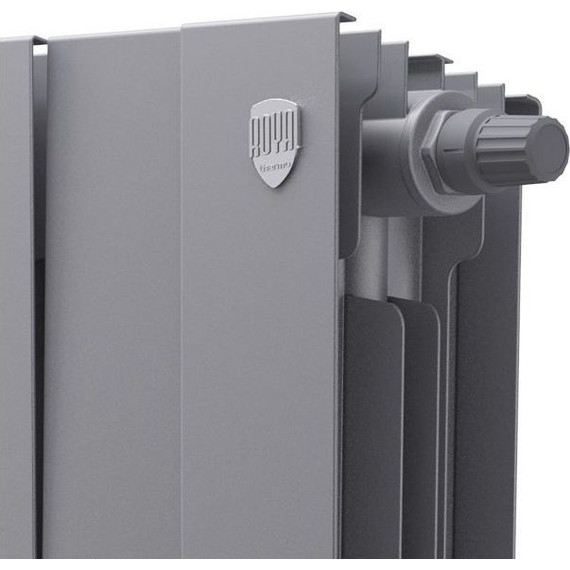 Радиатор Royal Thermo Piano Forte 300 VDR Silver Satin 800х380 мм (10 секций) фото 2