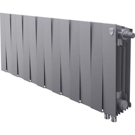 Радиатор Royal Thermo Piano Forte 300 VDR Silver Satin 1120х380 мм (14 секций) фото 