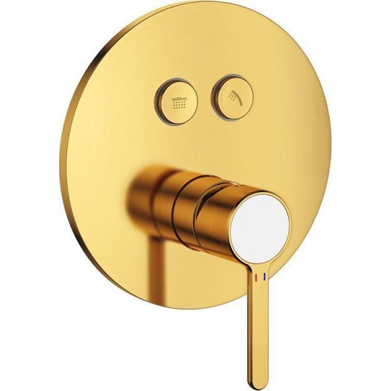 Душевая система для душа Cezares ECO-DSET-BORO, брашированное золото, Цвет производителя: золото фото 2