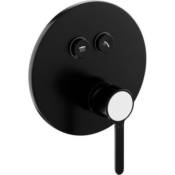 Душевая система для душа Cezares ECO-DSET-NOP, черный матовый, Цвет производителя: чёрный матовый фото 2