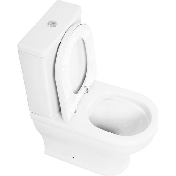 Унитаз-компакт безободковый Cezares Giubileo CZR-165-CPR фото 3