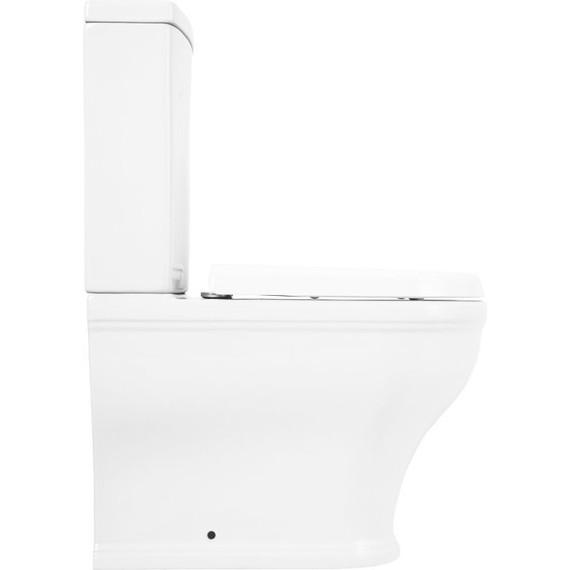 Унитаз-компакт безободковый Cezares Giubileo CZR-165-CPR фото 4