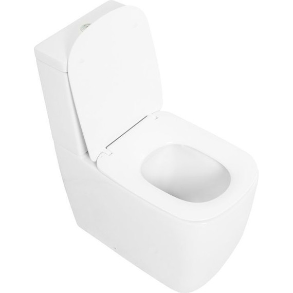 Унитаз-компакт безободковый Cezares Lux CZR-159-CPR фото 2