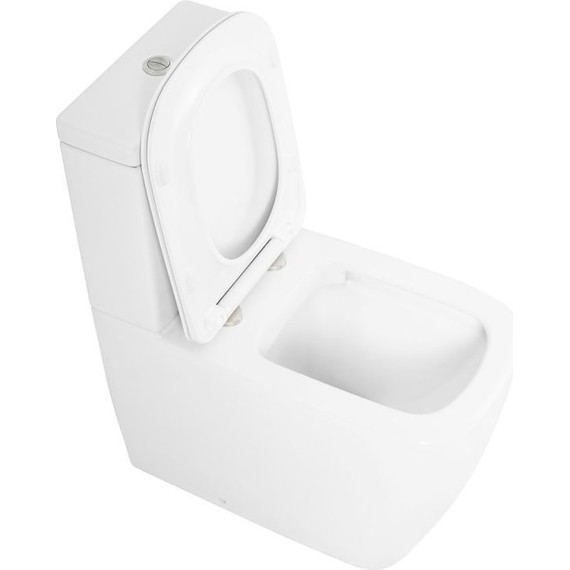 Унитаз-компакт безободковый Cezares Lux CZR-159-CPR фото 3