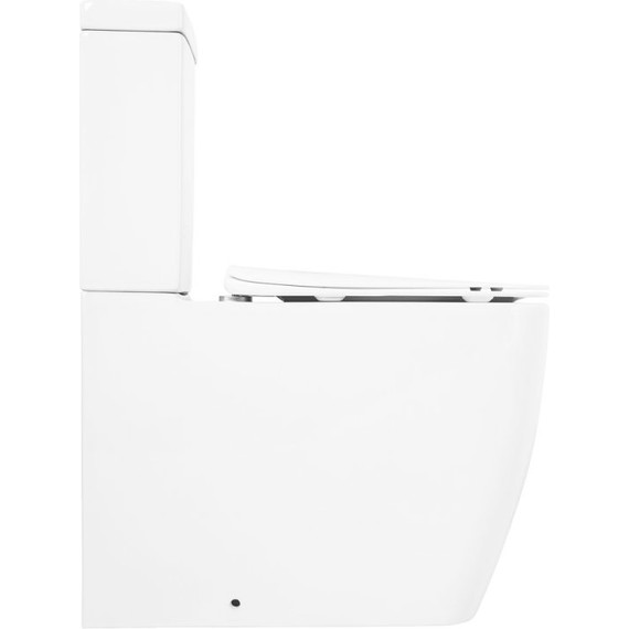 Унитаз-компакт безободковый Cezares Lux CZR-159-CPR фото 4