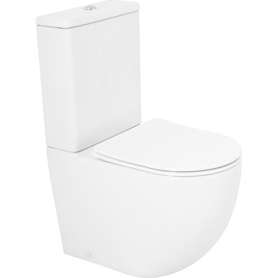 Унитаз-компакт безободковый Cezares Stylus CZR-152-CPR фото 2