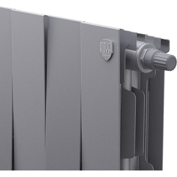 Радиатор Royal Thermo Piano Forte 200 VDR Silver Satin 960х280 мм (12 секций) фото 3
