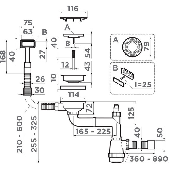 Арматура для кухонной мойки Omoikiri WK-1C LG 4956473, светлое золото фото 2