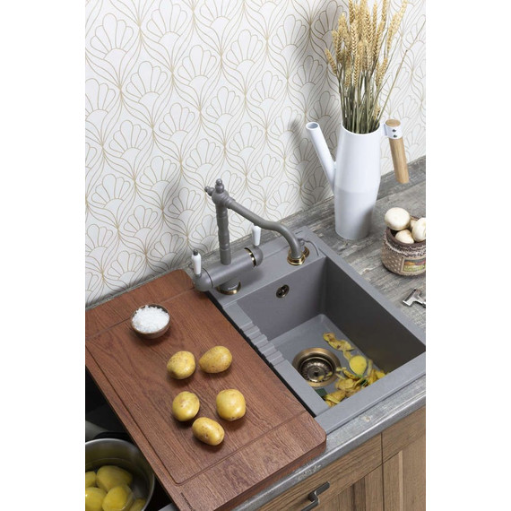 Разделочная доска Omoikiri CB-04-WOOD-L 4999009, венге фото 3