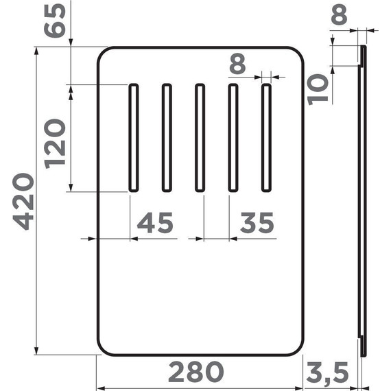Разделочная доска Omoikiri CB-Yamakawa 4999031, дуб фото 4