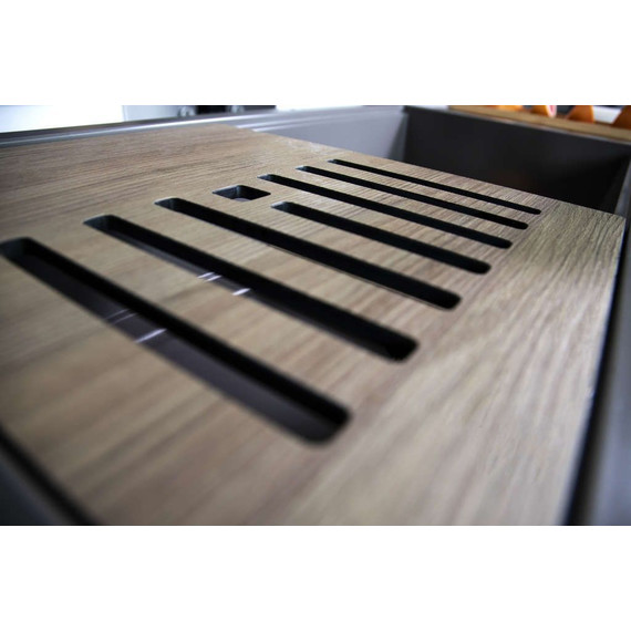 Разделочная доска Omoikiri CB-KITAGAWA 86-LB 4999035, дуб фото 3