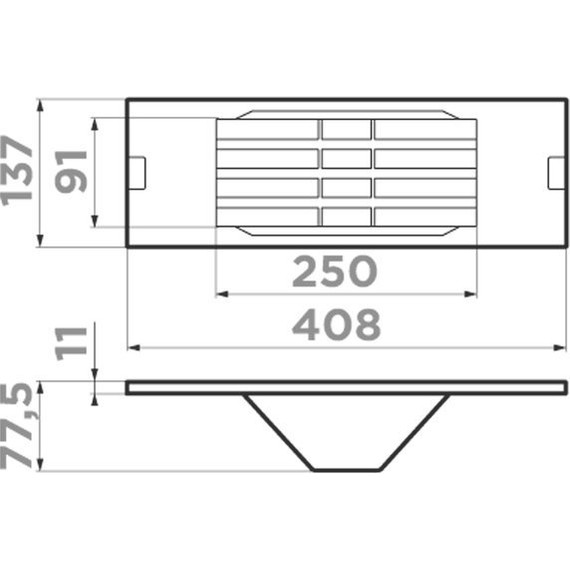 Подставка для тарелок Omoikiri FG-01 PRO BL MATT 4999045, чёрный матовый фото 2