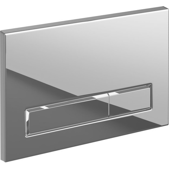 Кнопка смыва Cersanit Blick A64114, хром глянцевый фото 3