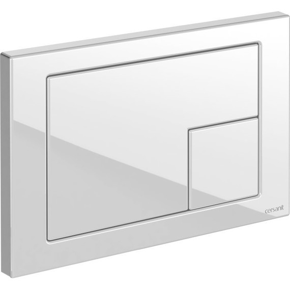 Кнопка смыва Cersanit Corner A64077, белый фото 3