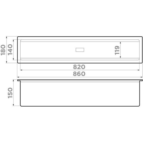 Встраиваемая сушилка для посуды Omoikiri DRY-03 PRO DO 4999040, deep ocean фото 5