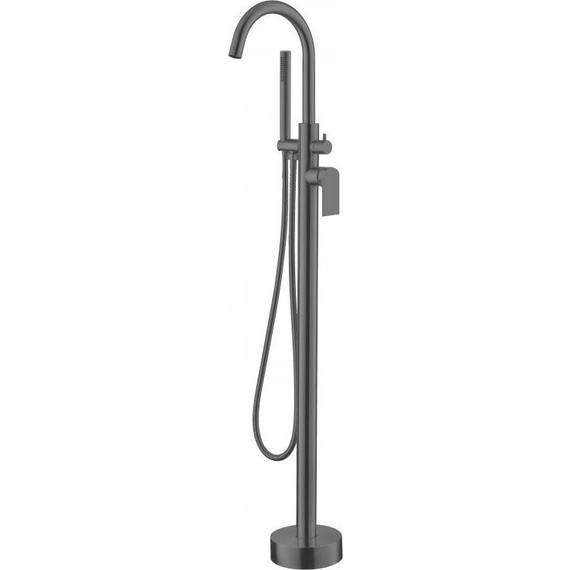 Смеситель для ванны BelBagno Nova NOV-FMT-NERO, чёрный матовый, Цвет производителя: чёрный матовый фото 