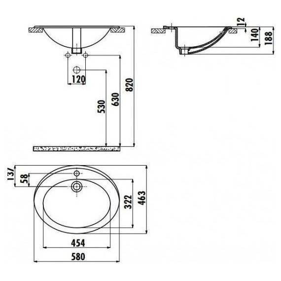 Тумба напольная с раковиной Opadiris Лаура 100 см, белый фото 7