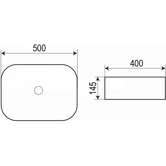 Раковина-чаша Azario 50 см AZ-2195-MB, черный матовый - 3 Раковина-чаша Azario 50 см AZ-2195-MB, черный матовый фото 3