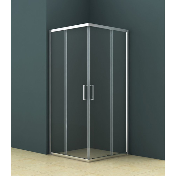 Душевое ограждение Azario Seattle 100x100 см AZ-131 S A, хром/прозрачное фото 2