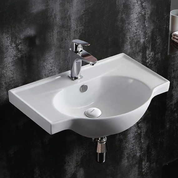 Раковина подвесная Azario 63 см Teo-60 - 2 Раковина подвесная Azario 63 см Teo-60 фото 2