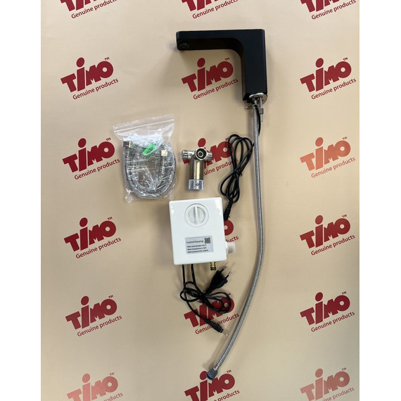 Смеситель для раковины сенсорный Timo Torne 4313/03F, черный фото 2