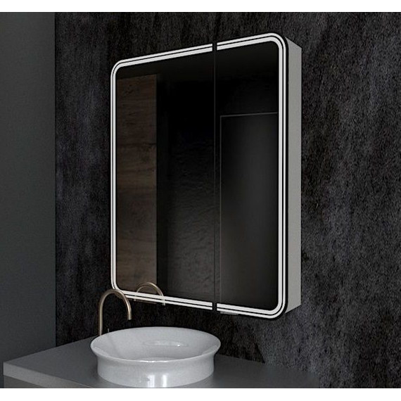 Зеркало-шкаф Azario Adriana 1П Led 70 см фото 