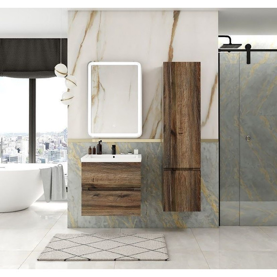 Пенал подвесной Art&Max AM-Techno-1600-AC-SO-LW646-R 40 см, дуб бомонд лофт фото 3