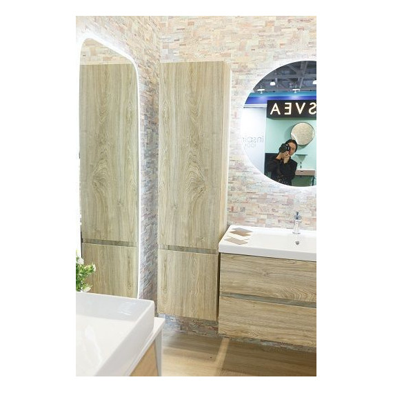 Пенал подвесной Art&Max AM-Techno-1600-AC-SO-LW823-L 40 см, дуб мелфорд фото 4