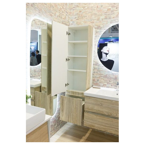 Пенал подвесной Art&Max AM-Techno-1600-AC-SO-LW823-L 40 см, дуб мелфорд фото 5