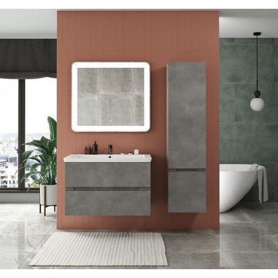 Пенал подвесной Art&Max AM-Techno-1600-AC-SO-FC305-R 40 см, айс какао фото 2