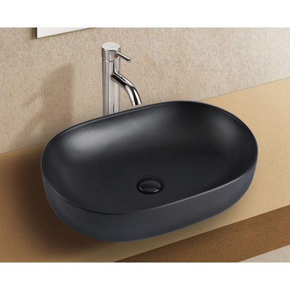 Раковина-чаша Azario 60 см AZ-2196MDH, графит матовый - 2 Раковина-чаша Azario 60 см AZ-2196MDH, графит матовый фото 2