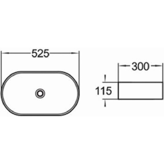 Раковина-чаша Azario 60 см AZ-78330D фото 3