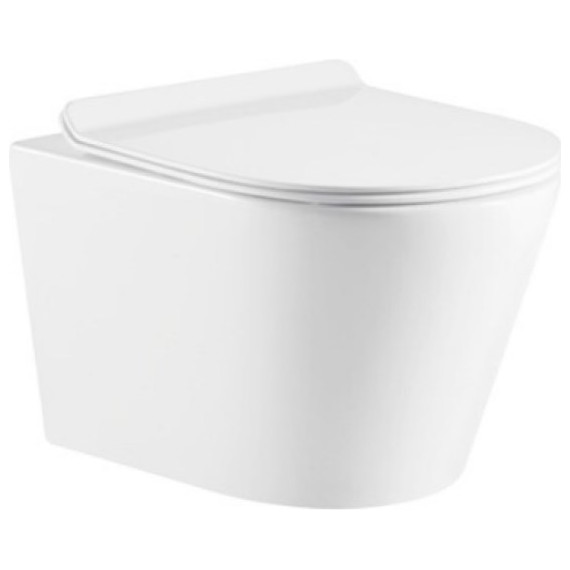 Инсталляция Berges Wasserhaus Novum L3 040213 с подвесным безободковым унитазом Azario Vento AZ-2001 (кнопка хром глянец) фото 2