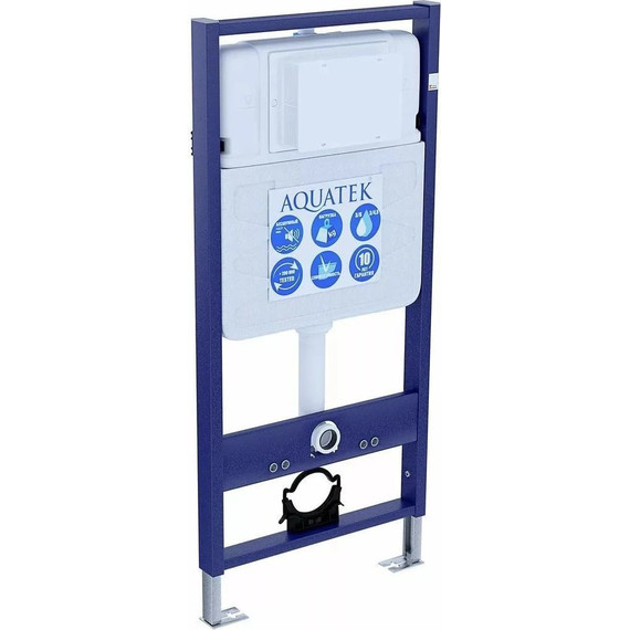 Инсталляция Aquatek Standart 50 INS-0000012 с подвесным унитазом Ideal Standard Eurovit Rimless K881201 фото 10