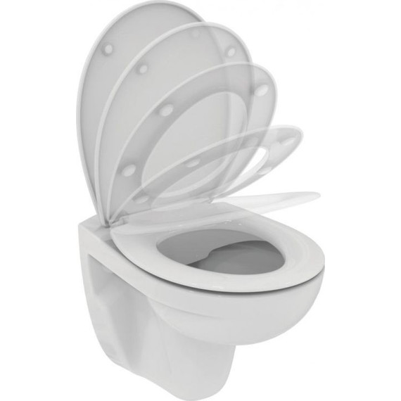 Инсталляция Berges Wasserhaus Novum L3 040213 с подвесным унитазом Ideal Standard Eurovit Rimless K881201 (кнопка хром глянец) фото 4