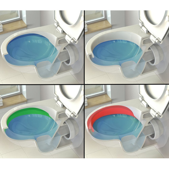 Инсталляция Berges Wasserhaus Novum L3 040213 с подвесным унитазом Ideal Standard Eurovit Rimless K881201 (кнопка хром глянец) фото 8