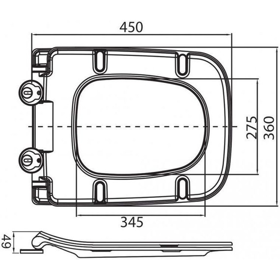 Инсталляция Aquatek Standart 50 INS-0000012 с подвесным унитазом BelBagno Sela BB3201CHR - 13 Инсталляция Aquatek Standart 50 INS-0000012 с подвесным унитазом BelBagno Sela BB3201CHR фото 13